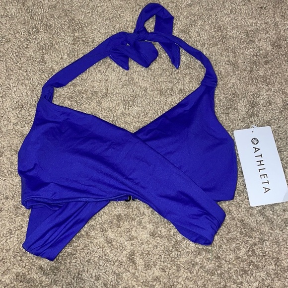 Athleta Bra Cup Halter Bikini Top - Picture 4 of 5